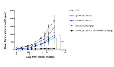 A graph of a patient's tumor AI-generated content may be incorrect.