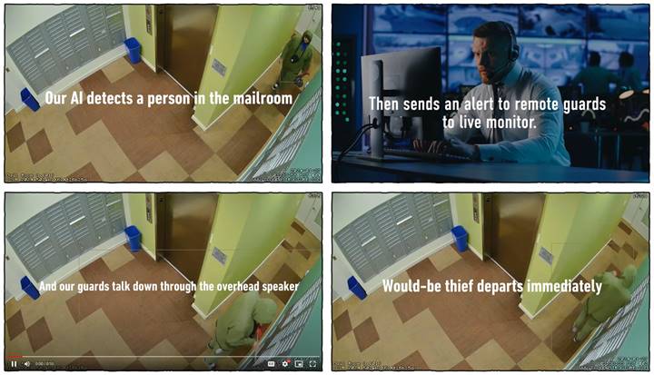 A collage of images of a person in a room
Description automatically generated