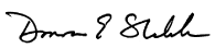 (DONNA E. SHALALA SIGNATURE)