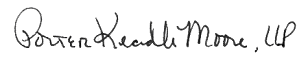 (PORTER KEADLE MOORE, LLP)