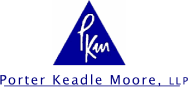 (PORTER KEADLE MOORE, LLP LOGO)