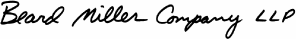 (-s- BEARD MILLER COMPANY LLP)