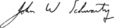 -s- John W. Schwartz