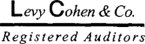 (LEVY COHEN & CO. LOGO)