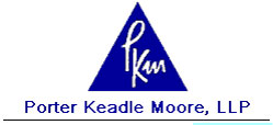 (PORTER KEADLE MOORE, LLP LOGO)