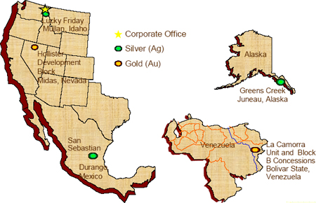 (CORPORATE HEADQUARTERS MAP)