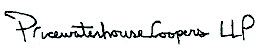 (-s- PRICE WATERHOUSE COOPERS)