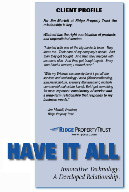 (RIDGE PROPERTY TRUST POSTER)