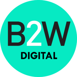 B2W Digital Logo