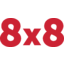 8x8
 logo