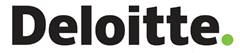 A black and white logo
Description automatically generated
