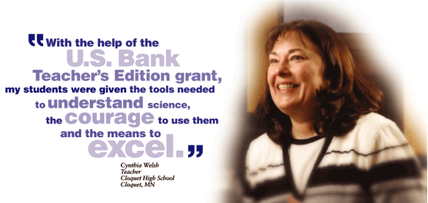 (CYNTHIA WELSH QUOTE)