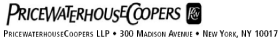 (PRICEWATERHOUSECOOPERS LOGO)