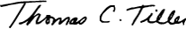 -s- Thomas C. Tiller
