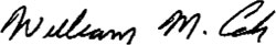 -s- William M.Cook