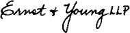 (ERNET & YOUNG LLP)