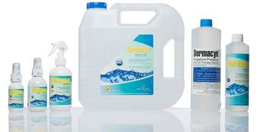 A picture containing text, bottle, powder, open
Description automatically generated