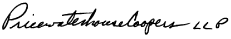 (-s- PricewaterhouseCoopers LLP)