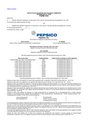 Pepsico - Annual Reports (10-K)