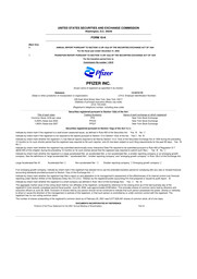 Pfizer - Annual Reports (10-K)