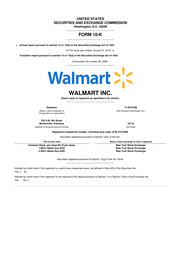 Walmart - Annual Reports (10-K)