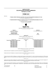 Apple - Annual Reports (10-K)