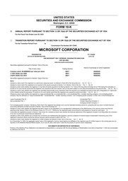 Microsoft - Annual Reports (10-K)