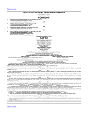 SAP - Annual Reports (20-F)