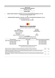 Mastercard - Annual Reports (10-K)