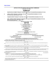 SAP - Annual Reports (20-F)