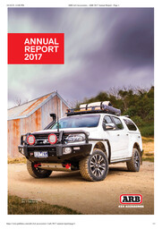 ARB Corporation Limited - Annual Reports
