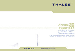 Thales - Annual Reports