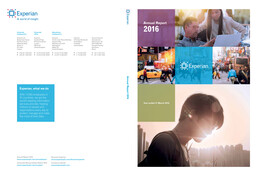 Experian - Annual Reports