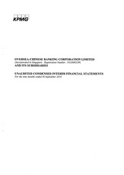 OCBC Bank - Financial Statements