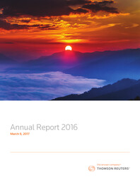 Thomson Reuters - Annual Reports