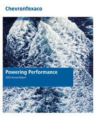 Chevron - Annual Reports