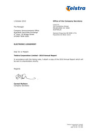 Telstra - Annual Reports