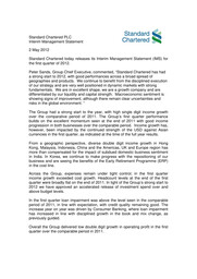 Standard Chartered - Financial Statements