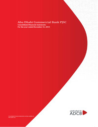 Abu Dhabi Commercial Bank (ADCB) - Financial Statements