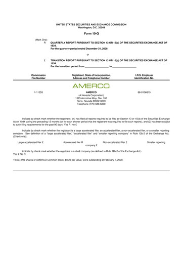 Thumbnail U-Haul 10-Q Quarterly Report FY 