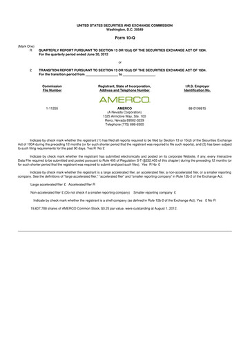 Thumbnail U-Haul 10-Q Quarterly Report FY2013 