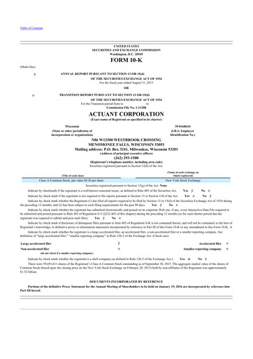 Thumbnail Enerpac Tool Group
 10-K Annual Report 2015