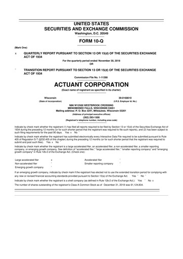 Thumbnail Enerpac Tool Group
 10-Q Quarterly Report FY2019 
