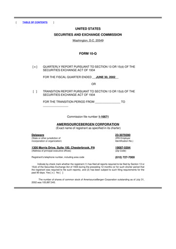 Thumbnail Cencora 10-Q Quarterly Report FY 