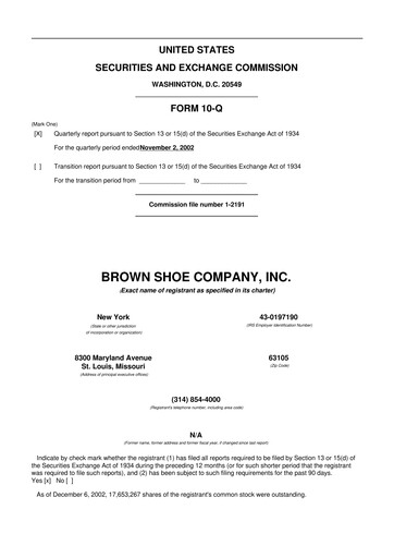 Thumbnail Caleres 10-Q Quarterly Report FY 