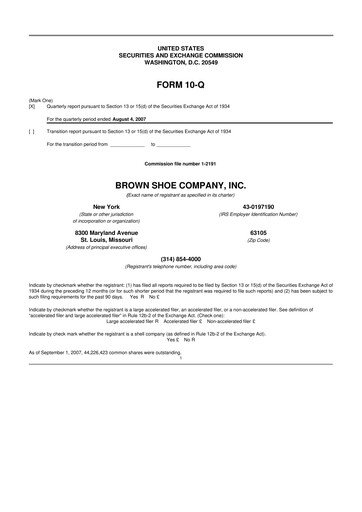 Thumbnail Caleres 10-Q Quarterly Report FY 