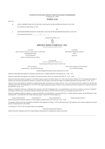 Thumbnail Caleres 10-K Annual Report 2014