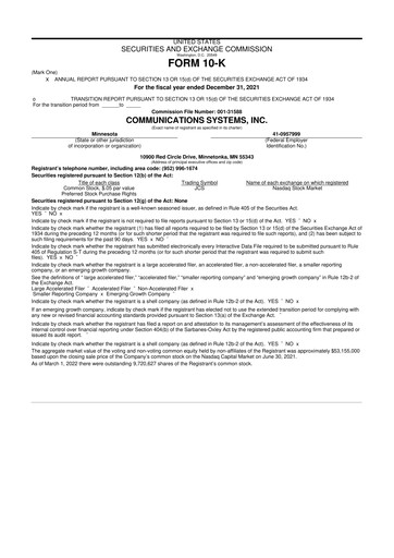 Thumbnail SUNation Energy Inc. 10-K Annual Report 2021