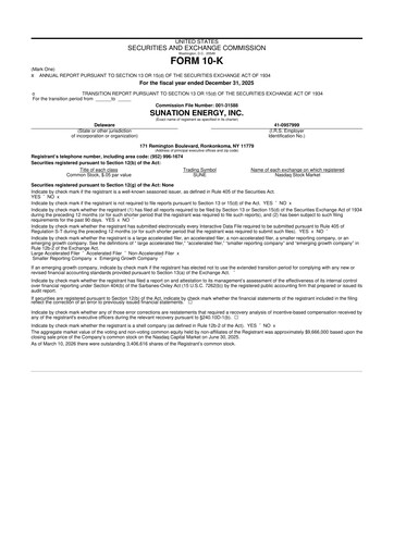 Thumbnail SUNation Energy Inc. 10-K Annual Report 2025