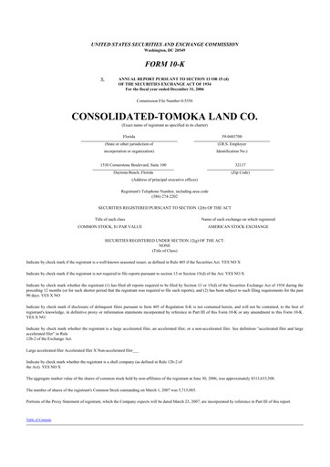 Thumbnail CTO Realty Growth 10-K Annual Report 